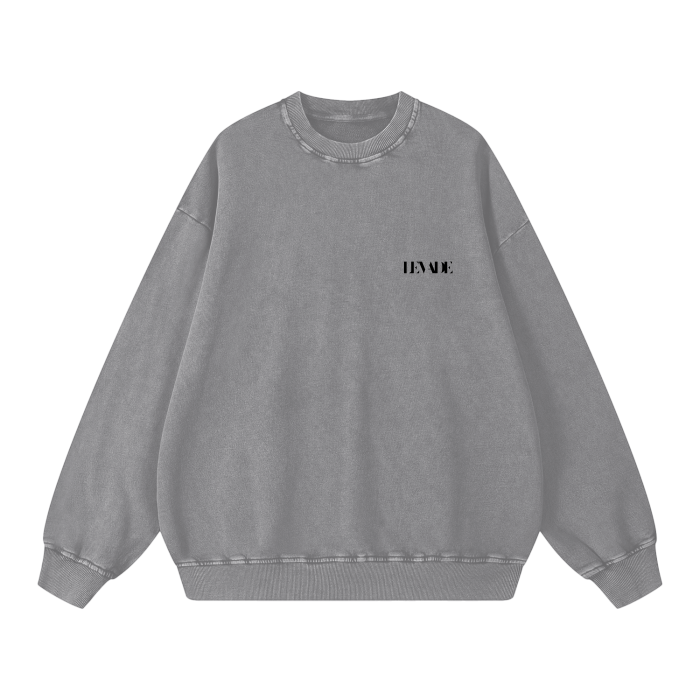 Acid Wash Oversize Sweatshirt - 360 GSM