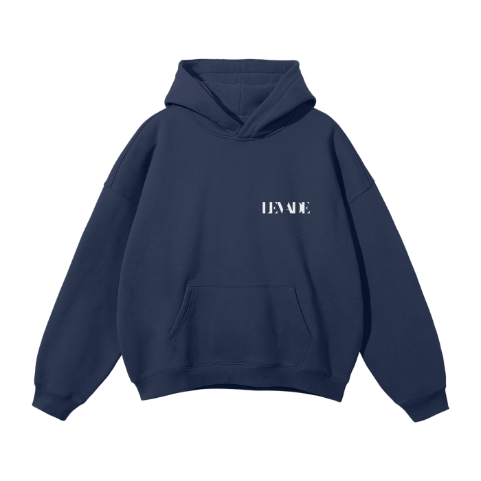 Streetwear Unisex Oversized Solid Color Fleece Hoodie