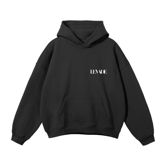 Streetwear Unisex Oversized Solid Color Fleece Hoodie